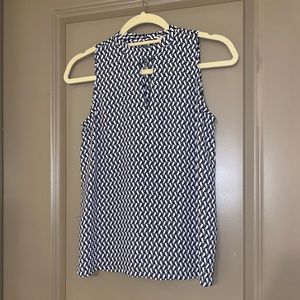 Loft Chocker Style Blouse XXS Petite